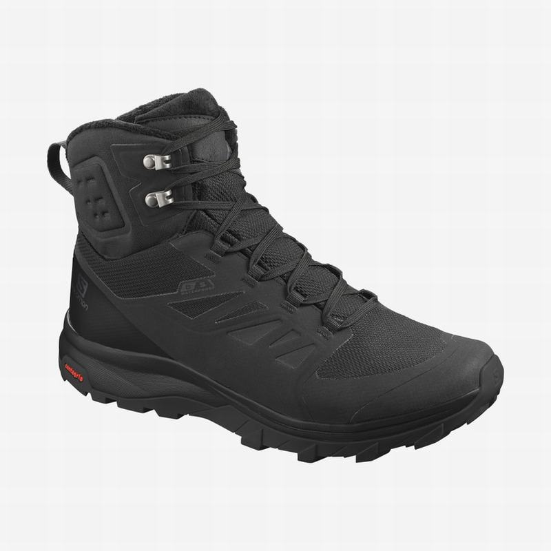 SALOMON OUTBLAST TS CSWP Philippines - Men's Winter Boots - Black | 380165-SVE